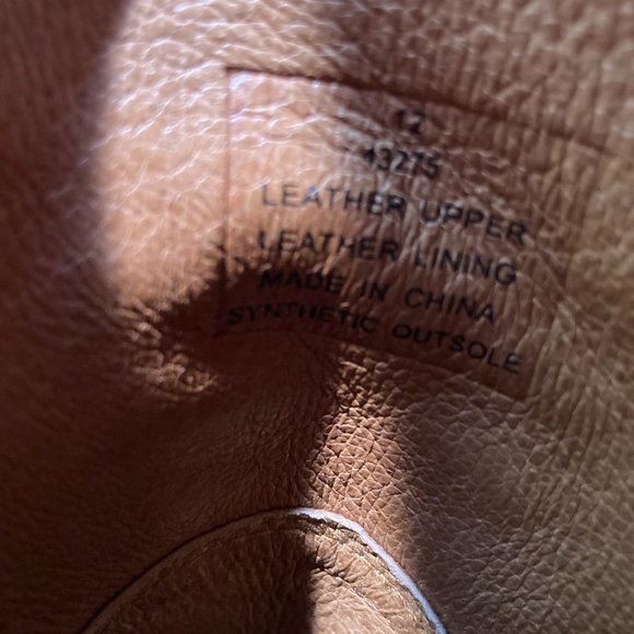 J Crew Suede Leather shoes Sz 12 - Picture 2 of 6